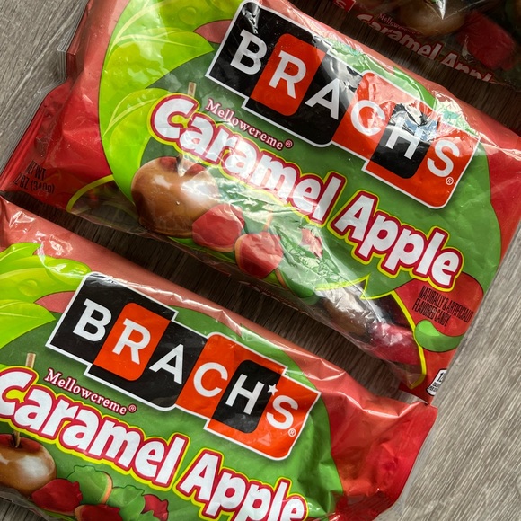 LIMITED EDITION Brachs Caramel Apple Candy corn Lot of 2 - Picture 2 of 5